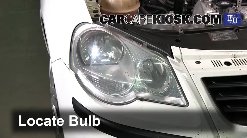 2006 Volkswagen Polo E 1.2L 3 Cyl. Éclairage Feu de jour (remplacer l'ampoule)